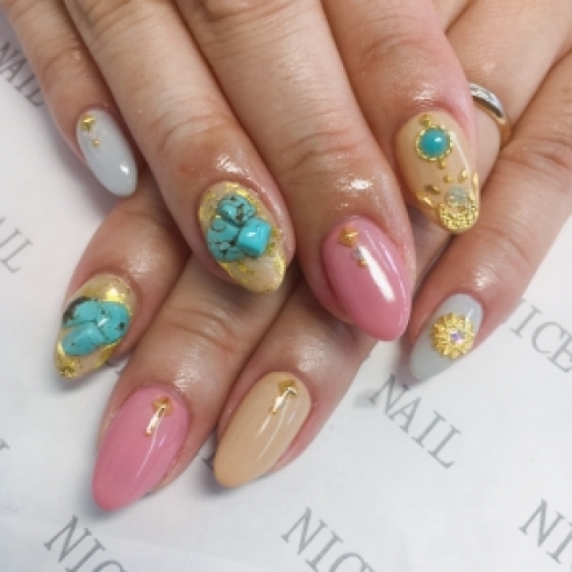 [ネイルカタログ] ネイルサロン ナイスネイルなんば店の人気ネイルデザインを更新しました！