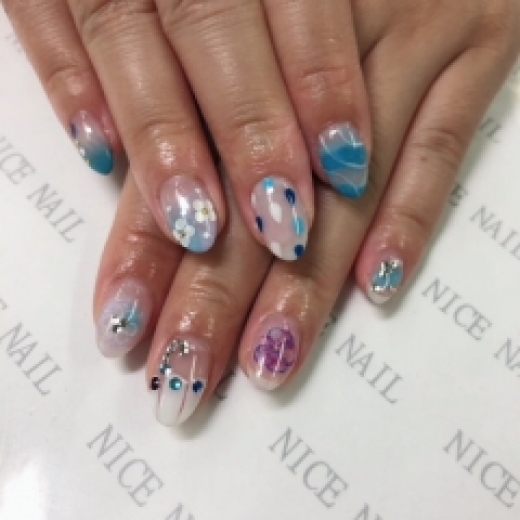 2018/06/13[ネイルカタログ] ネイルサロン ナイスネイル梅田店の人気ネイルデザインを更新しました！