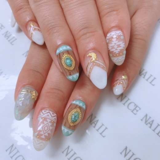 2018/07/06[ネイルカタログ] ネイルサロン ナイスネイル大津店の人気ネイルデザインを更新しました！