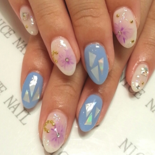 2018/07/11[ネイルカタログ] ネイルサロン ナイスネイル湘南茅ヶ崎店の人気ネイルデザインを更新しました！