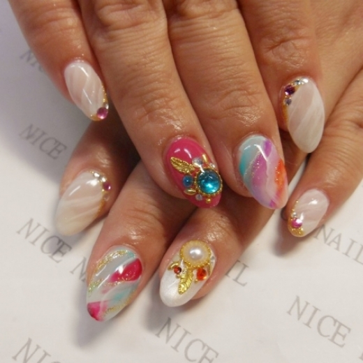 2018/07/13[ネイルカタログ] ネイルサロン ナイスネイル和泉府中店の人気ネイルデザインを更新しました！