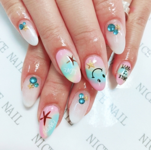 2018/08/03[ネイルカタログ] ネイルサロン ナイスネイル船橋店の人気ネイルデザインを更新しました！