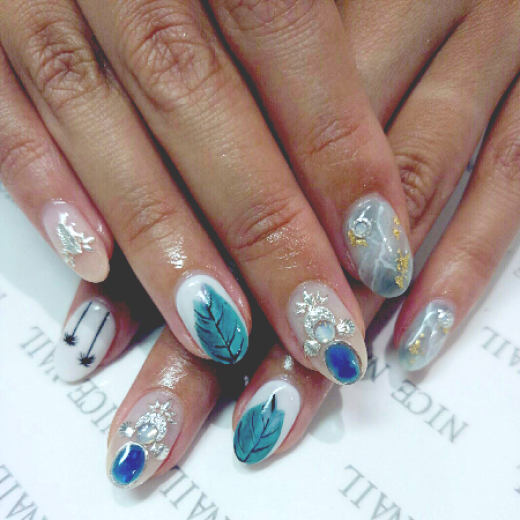 2018/08/16[ネイルカタログ] ネイルサロン ナイスネイル湘南茅ヶ崎店の人気ネイルデザインを更新しました！