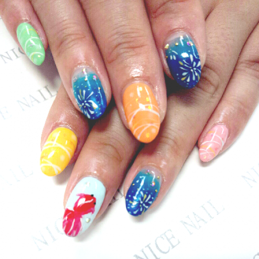 2018/08/06[ネイルカタログ] ネイルサロン ナイスネイル新宿店の人気ネイルデザインを更新しました！