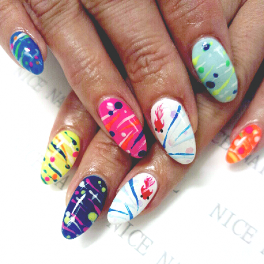 2018/08/22[ネイルカタログ] ネイルサロン ナイスネイル豊中店の人気ネイルデザインを更新しました！