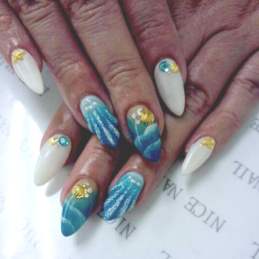 2018/08/27[ネイルカタログ] ネイルサロン ナイスネイル三国ヶ丘店の人気ネイルデザインを更新しました！