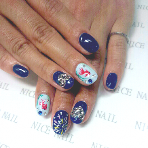 2018/08/31[ネイルカタログ] ネイルサロン ナイスネイル名古屋栄店の人気ネイルデザインを更新しました！