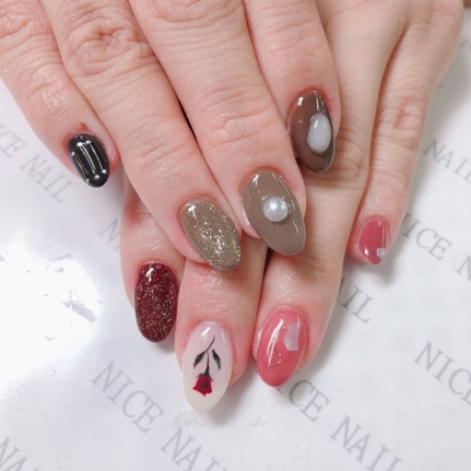 2019/01/08[ネイルカタログ] ネイルサロン ナイスネイル梅田店の人気ネイルデザインを更新しました！